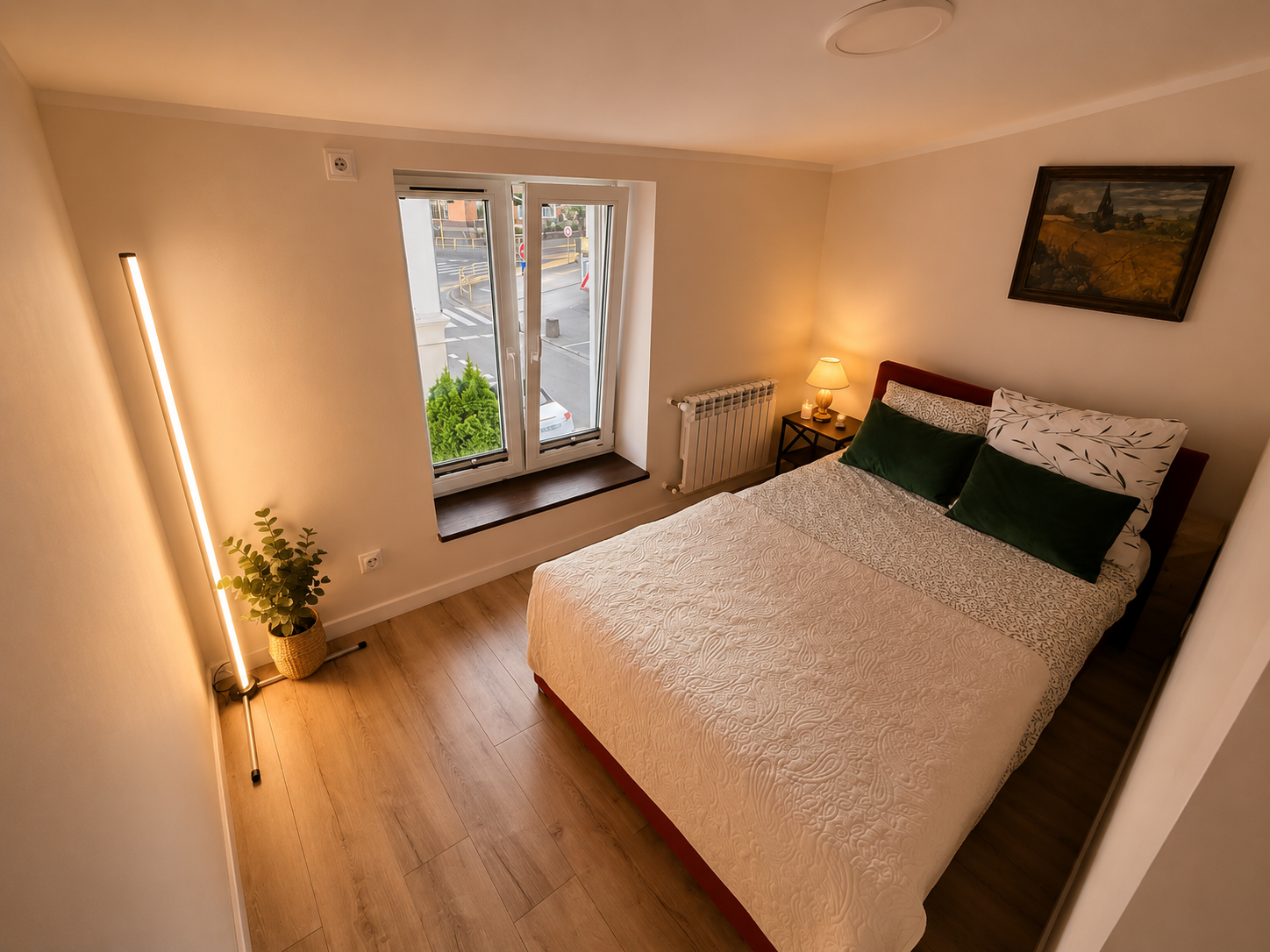 Sypialnia apartamentu